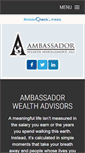 Mobile Screenshot of ambassadorwm.com
